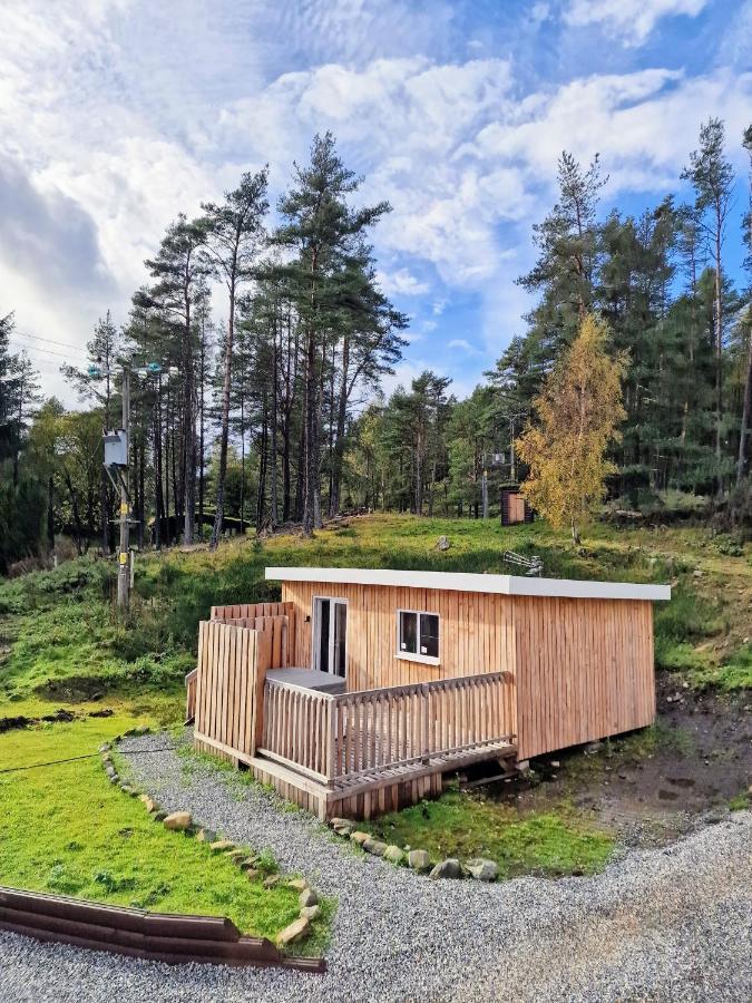 Kaoglen Lodge - Fawn Pod - Hot Tub - Dogs - Pitlochry - Luxury Blairgowrie and Rattray Bagian luar foto